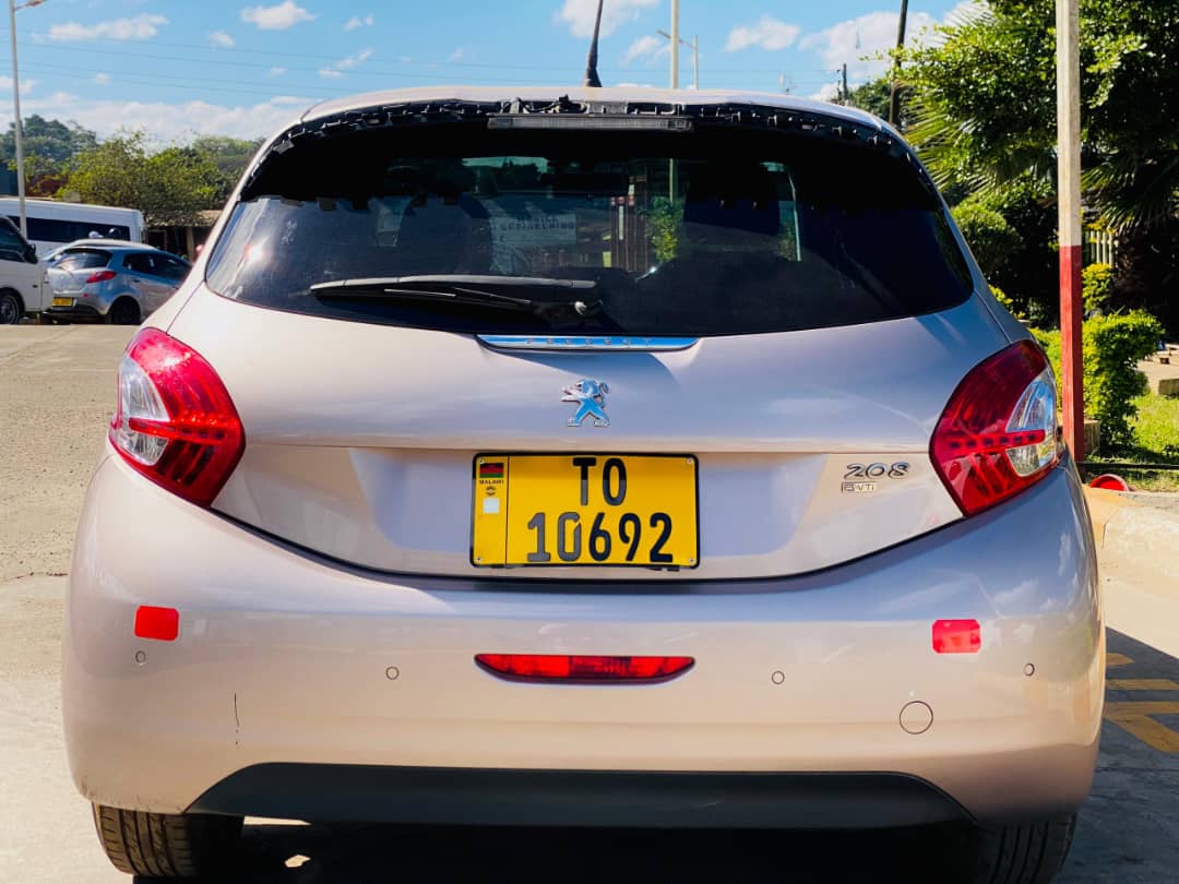 Registered Peugeot 208