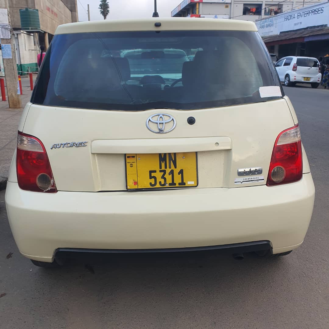 Registered Toyota Ist