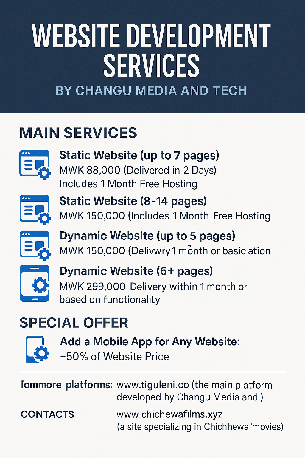 Website dev