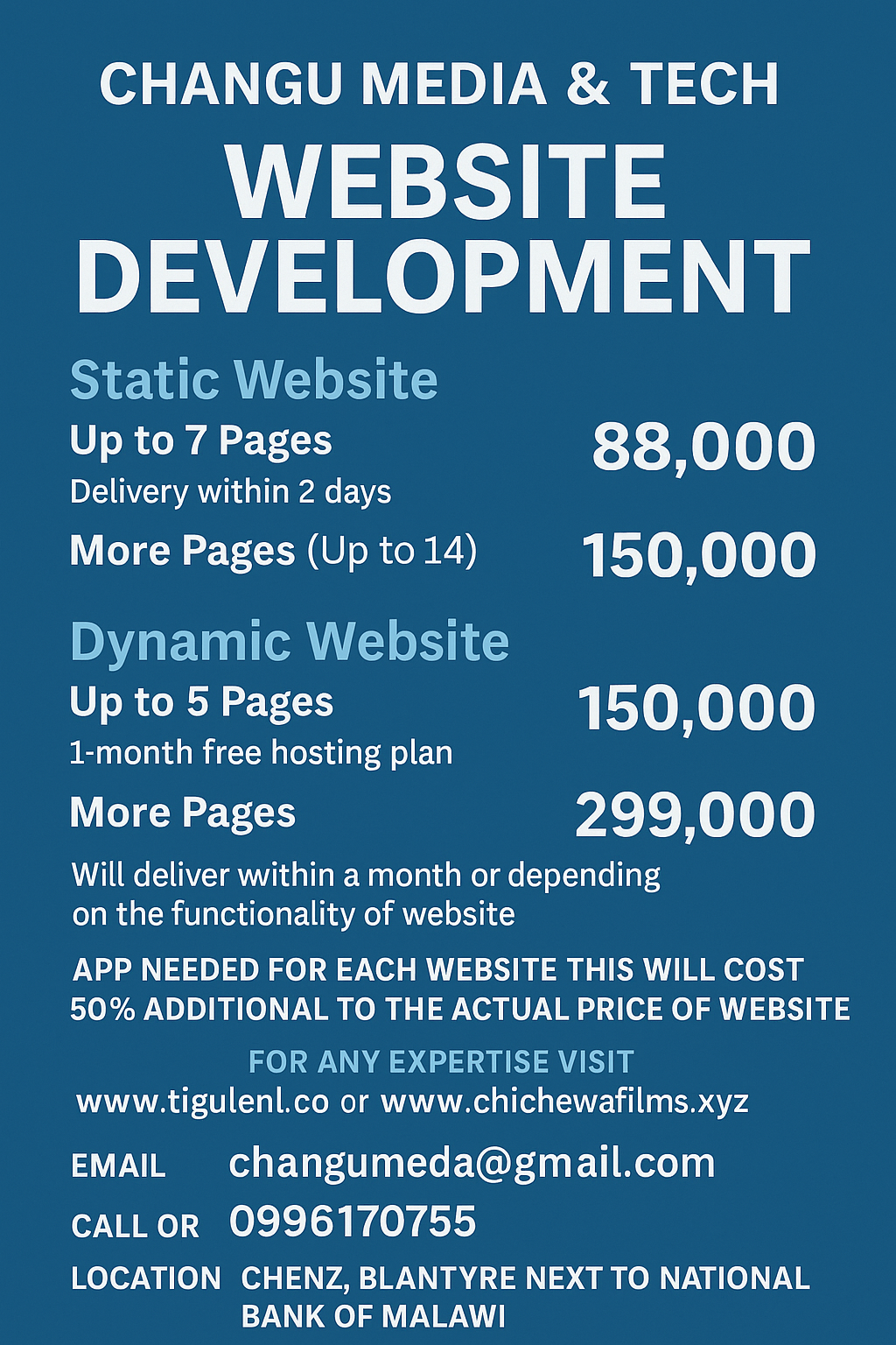 Website dev